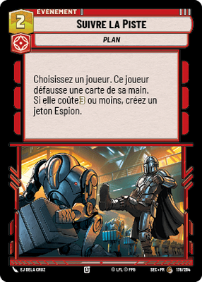 Suivre la Piste - carte Star Wars Unlimited