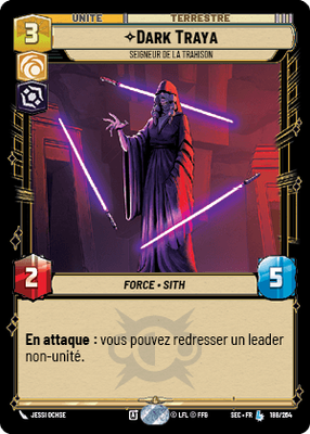 Dark Traya - carte Star Wars Unlimited