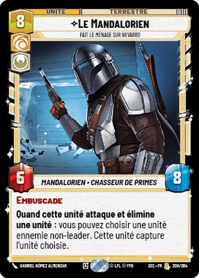 Le Mandalorien - carte Star Wars Unlimited