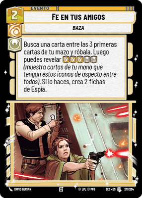 Fe en tus amigos
