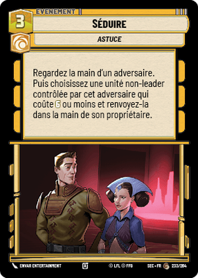 Séduire - carte Star Wars Unlimited