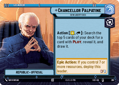 Chancellor Palpatine SEC 265