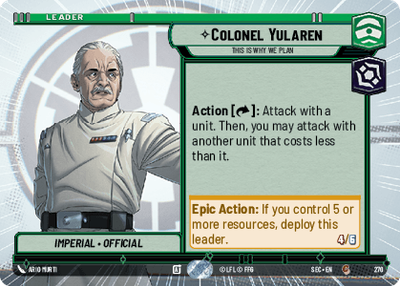 Colonel Yularen SEC 270