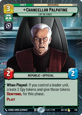 Chancellor Palpatine SEC 346