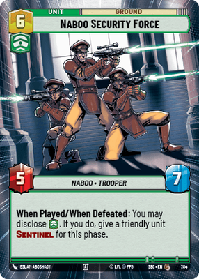 Naboo Security Force SEC 384