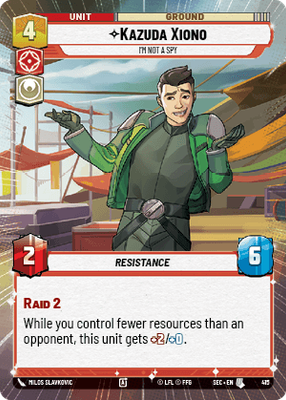 Kazuda Xiono SEC 415