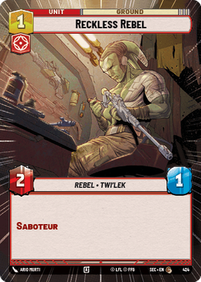 Reckless Rebel SEC 424