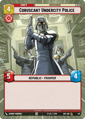 Coruscant Undercity Police SEC 431