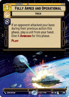 Fully Armed and Operational SEC 458