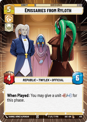Emissaries from Ryloth SEC 470