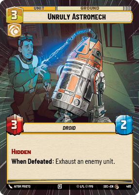 Unruly Astromech SEC 485