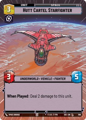 Hutt Cartel Starfighter SEC 504