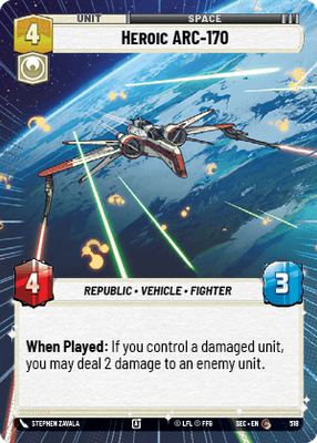 Heroic ARC-170 SEC 518