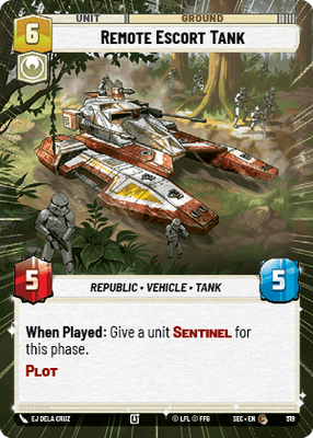 Remote Escort Tank SEC 519