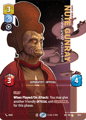 Nute Gunray SEC 1044