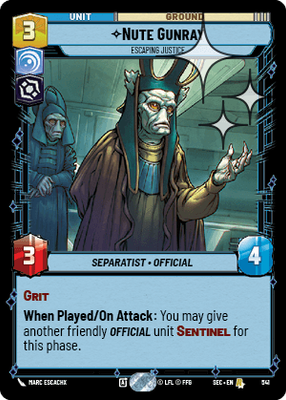 Nute Gunray SEC 541