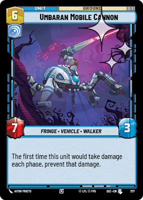 Umbaran Mobile Cannon SEC 577