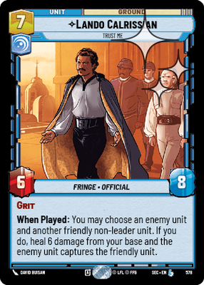 Lando Calrissian SEC 578