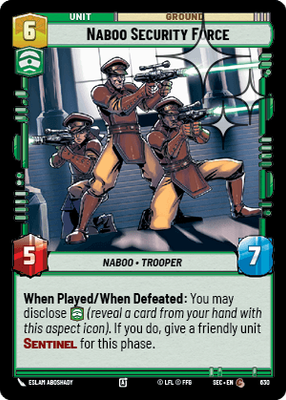 Naboo Security Force SEC 630