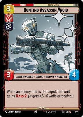 Hunting Assassin Droid SEC 644