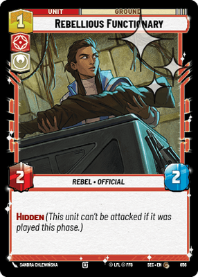 Rebellious Functionary SEC 656