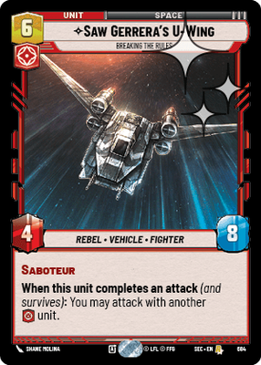 Saw Gerrera's U-Wing SEC 684
