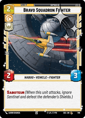 Bravo Squadron Fighter SEC 709