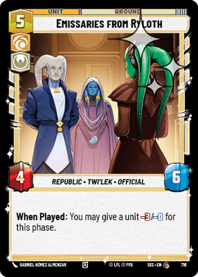 Emissaries from Ryloth SEC 716