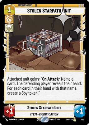 Stolen Starpath Unit SEC 720