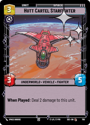 Hutt Cartel Starfighter SEC 750