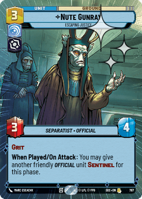 Nute Gunray SEC 787