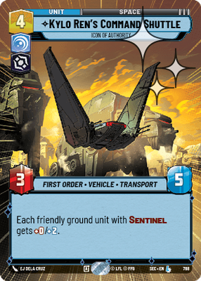 Kylo Ren's Command Shuttle SEC 788