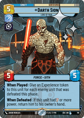 Darth Sion SEC 791