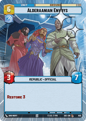 Alderaanian Envoys SEC 822