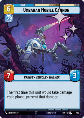 Umbaran Mobile Cannon SEC 823