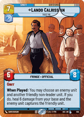 Lando Calrissian SEC 824