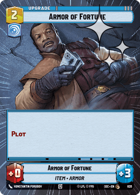 Armor of Fortune SEC 826