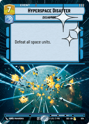 Hyperspace Disaster SEC 834