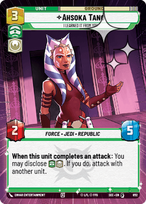 Ahsoka Tano SEC 852
