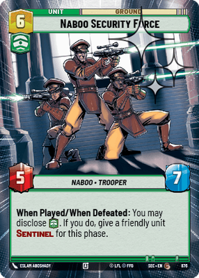Naboo Security Force SEC 876