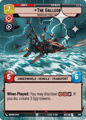 The Galleon SEC 897