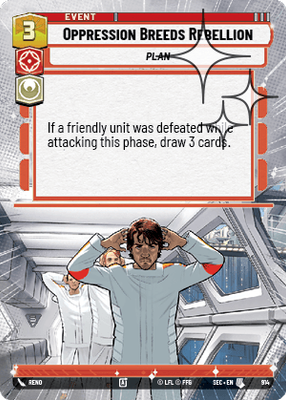 Oppression Breeds Rebellion SEC 914
