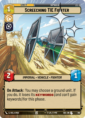 Screeching TIE Fighter SEC 941