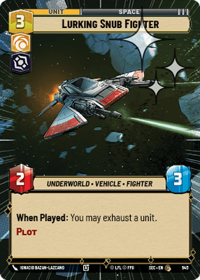 Lurking Snub Fighter SEC 945