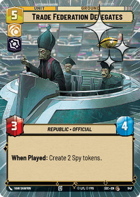 Trade Federation Delegates SEC 947