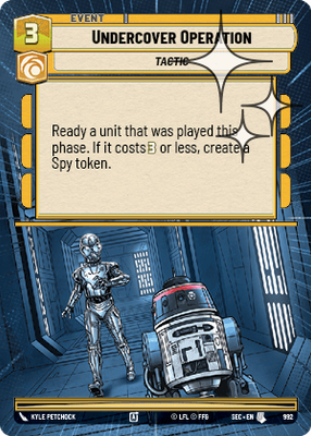 Undercover Operation SEC 992