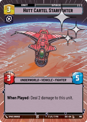 Hutt Cartel Starfighter SEC 996