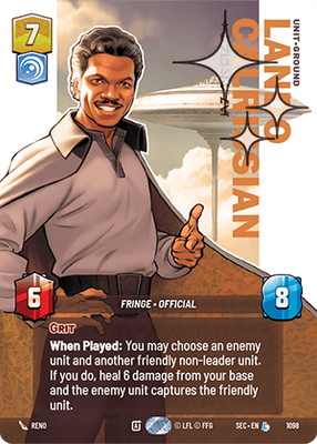 Lando Calrissian SEC 1098