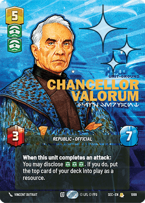 Chancellor Valorum SEC 1099