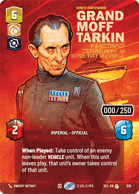 Grand Moff Tarkin SEC 1139